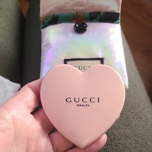 Gucci Iridescent Pouch with Pink Mirror